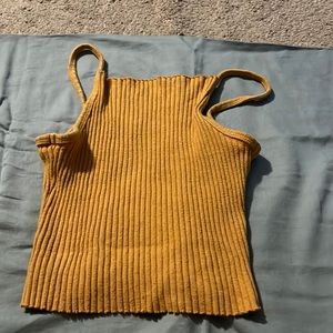 Truly, Madly, Deeply for Urban Outfitters cropped ribbed high neck Tank